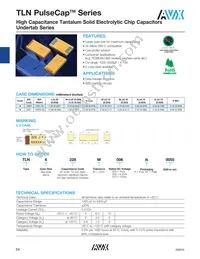 TLN6228M006R0055 Datasheet Cover