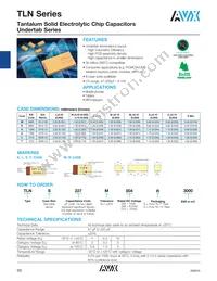 TLNL157M010R1300 Datasheet Cover