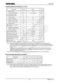 TLP181(GR Datasheet Page 3