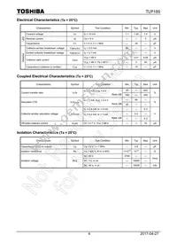 TLP185(TPR Datasheet Page 4