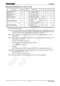 TLP2631(LF5 Datasheet Page 4