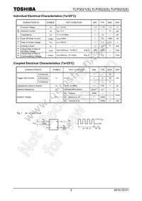 TLP3023SF Datasheet Page 3