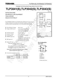 TLP3042(TP1 Datasheet Cover