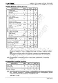 TLP3042(TP1 Datasheet Page 2