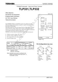 TLP331(BV Datasheet Cover