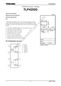 TLP4202G(F) Datasheet Cover