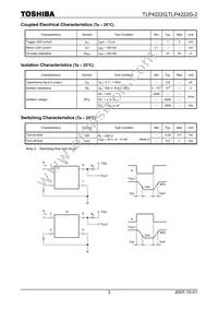 TLP4222G-2(F) Datasheet Page 3