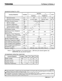 TLP504A(F) Datasheet Page 2