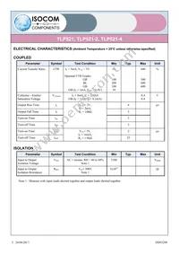 TLP521-4GR Datasheet Page 3