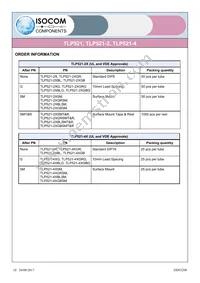 TLP521-4GR Datasheet Page 10