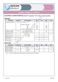 TLP621-2X Datasheet Page 3
