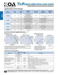 TLR3APSDTE3L00F50 Datasheet Page 2