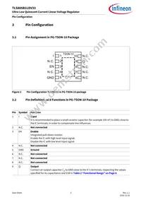 TLS805B1LDV33XUMA1 Datasheet Page 5