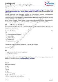 TLS805B1LDV33XUMA1 Datasheet Page 20