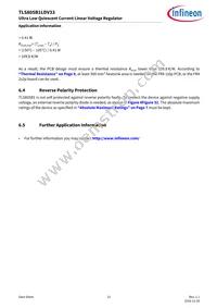 TLS805B1LDV33XUMA1 Datasheet Page 21