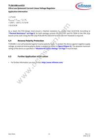 TLS810B1EJV33XUMA1 Datasheet Page 21