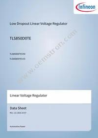 TLS850D0TEV50ATMA1 Datasheet Cover