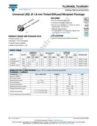 TLUR2400 Datasheet Cover