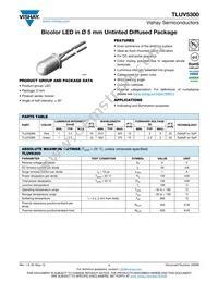 TLUV5300 Datasheet Cover