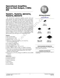 TLV271SN1T1G Datasheet Cover
