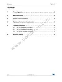 TLVH431AIL3T Datasheet Page 2