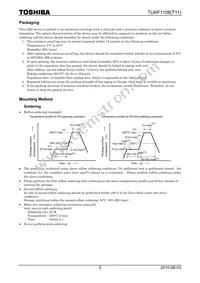 TLWF1108(T11(O Datasheet Page 5