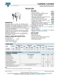 TLWR8601 Datasheet Cover