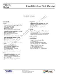 TMA104S-L Datasheet Page 12
