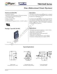 TMA164B-L Datasheet Cover