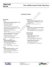 TMA164B-L Datasheet Page 12