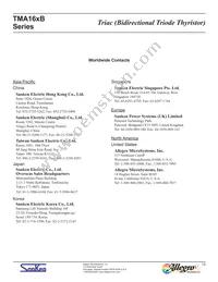 TMA166B-L Datasheet Page 12
