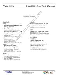 TMA166H-L Datasheet Page 11
