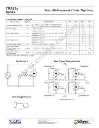 TMA254B-L Datasheet Page 3