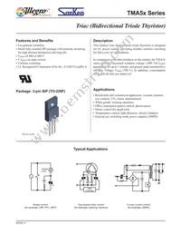 TMA56S-L Datasheet Cover