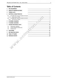 TMC1340-SO Datasheet Page 2