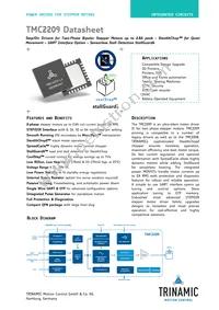 TMC2209-LA-T Datasheet Cover