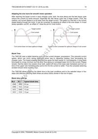 TMC236B-PA Datasheet Page 14