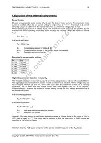TMC236B-PA Datasheet Page 16