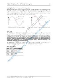 TMC239A-SA Datasheet Page 16