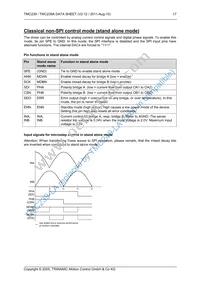 TMC239A-SA Datasheet Page 17