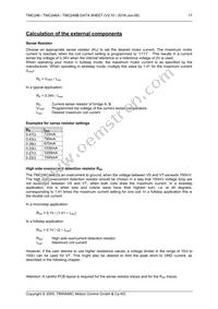 TMC246B-PA Datasheet Page 17