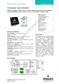 TMC2660-PA Datasheet Cover