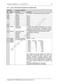 TMC389-LA Datasheet Page 12