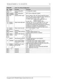 TMC389-LA Datasheet Page 15