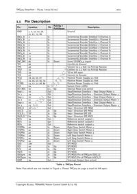 TMC424 Datasheet Page 6