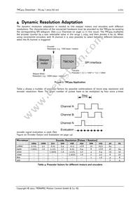 TMC424 Datasheet Page 11