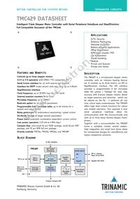 TMC429-LI Datasheet Cover