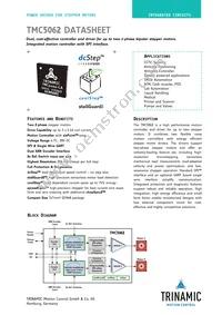TMC5062-LA Datasheet Cover