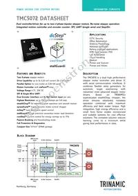 TMC5072-LA-T Datasheet Cover