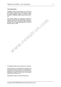 TMC603A-LA Datasheet Page 2